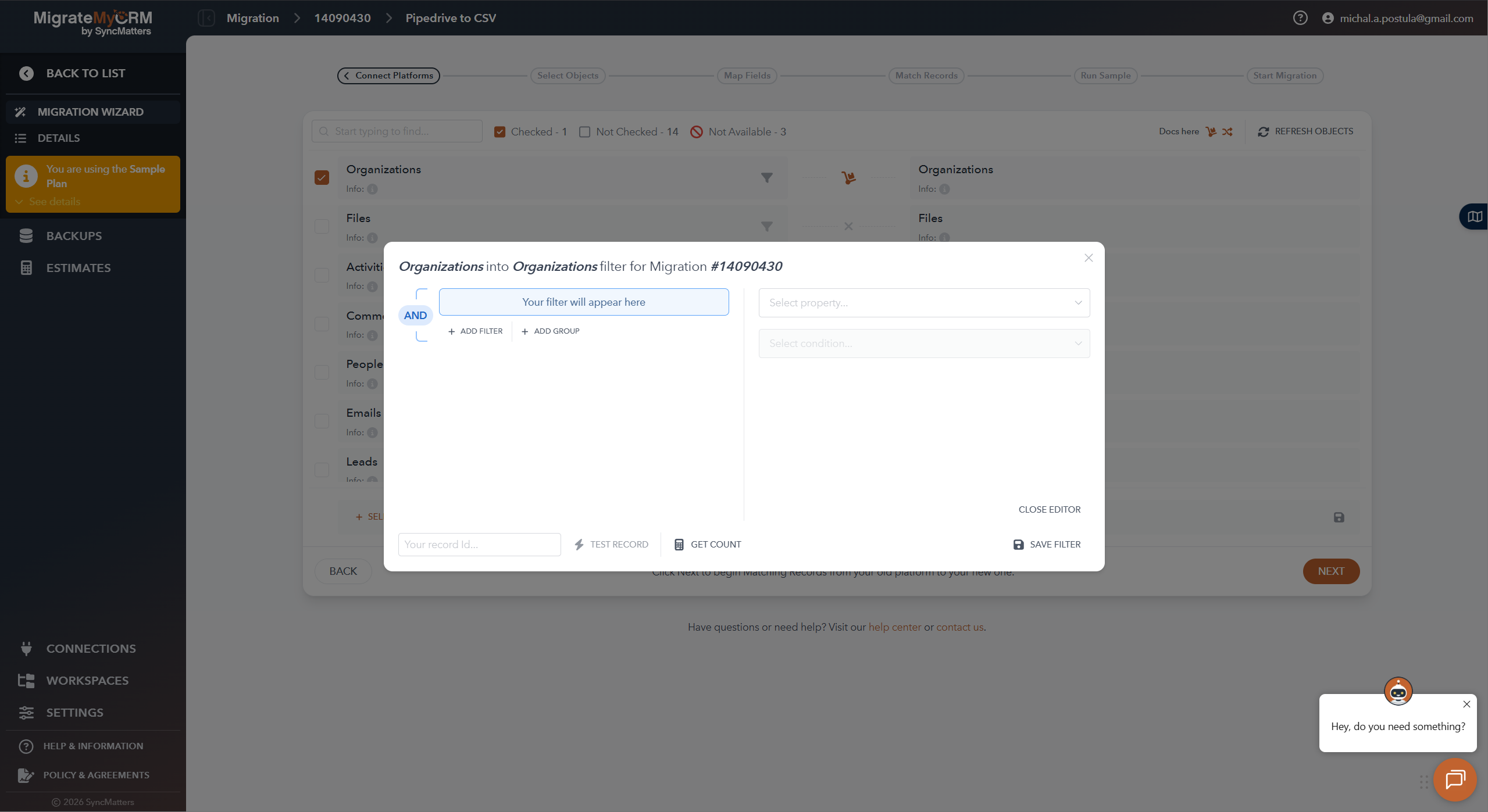 MigrateMyCRM Migrate Step4